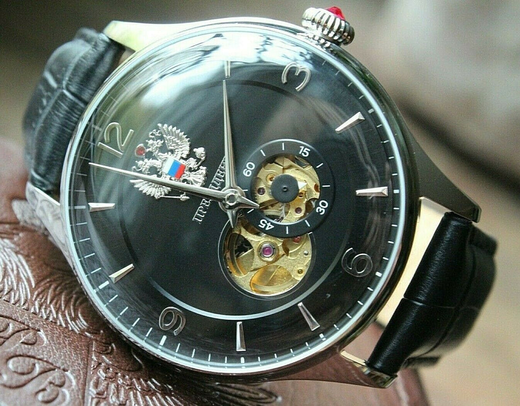 Russian President 6500050 Mechanical Automatic Men's Wrist Watch Poljot
