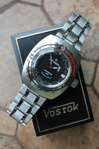 Russian Mechanical Automatic Wrist Watch VOSTOK AMPHIBIAN DIVER 090662