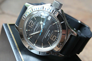 Russian Mechanical Automatic Wrist Watch VOSTOK AMPHIBIAN DIVER 120695
