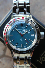 Load image into Gallery viewer, Russian Mechanical Automatic Wrist Watch VOSTOK AMPHIBIAN DIVER 420059
