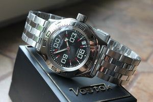 Russian Mechanical Automatic Wrist Watch VOSTOK AMPHIBIAN DIVER 100843