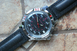 Vostok Komandirsky Russian Mechanical Military Wrist Watch Red Star 811172