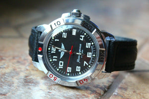 Vostok Komandirsky Military Wrist Watch # 431941 NEW