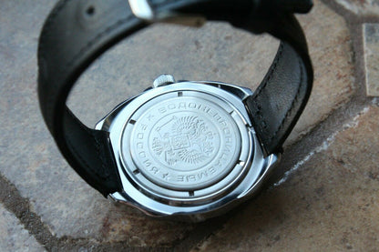 Vostok Komandirsky Russian Military Wrist Watch Submarine 211289