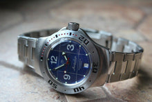 Load image into Gallery viewer, Vostok Amphibian Auto Russian diver wrist watch 060116

