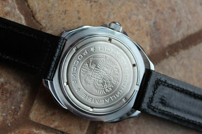 Vostok Komandirsky Russian Military Wrist Watch # 211296 NEW