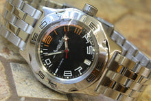 Load image into Gallery viewer, Russian Mechanical Automatic Wrist Watch VOSTOK AMPHIBIAN DIVER 100474
