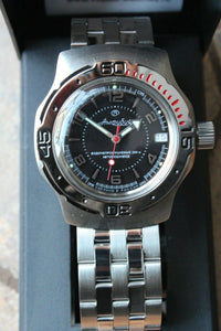 Russian Mechanical Automatic Wrist Watch VOSTOK AMPHIBIAN DIVER 160355