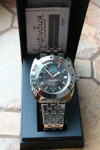 Russian Mechanical Automatic Wrist Watch VOSTOK AMPHIBIAN DIVER 710526