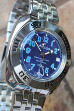 Load image into Gallery viewer, Russian Mechanical Automatic Wrist Watch VOSTOK AMPHIBIAN DIVER 710382
