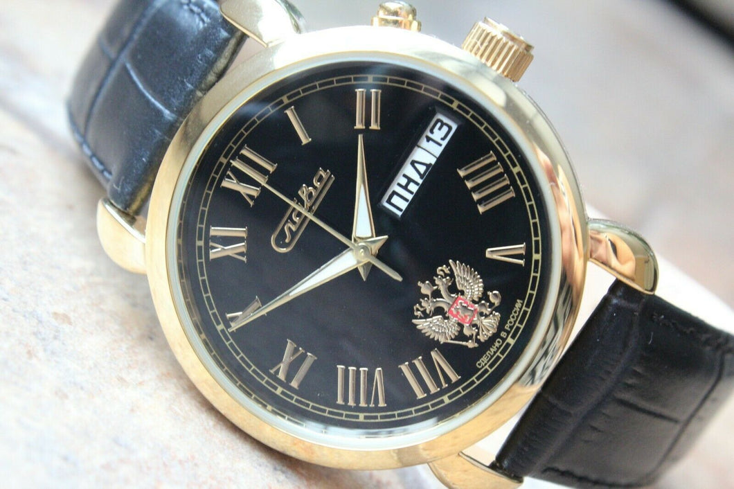 Slava Premier Russian Military Wrist Watch 1309698