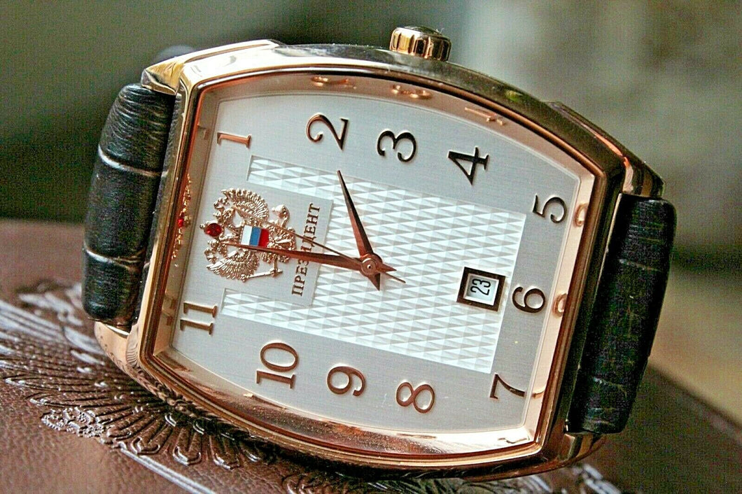 Russian President 4259292 Mechanical Automatic Men's Wrist Watch Poljot
