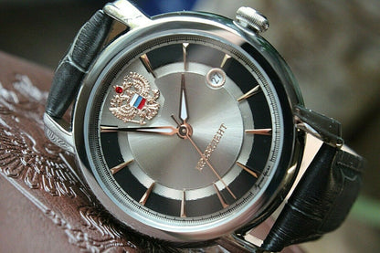 Russian President 5700311 Mechanical Automatic Men's Wrist Watch Poljot