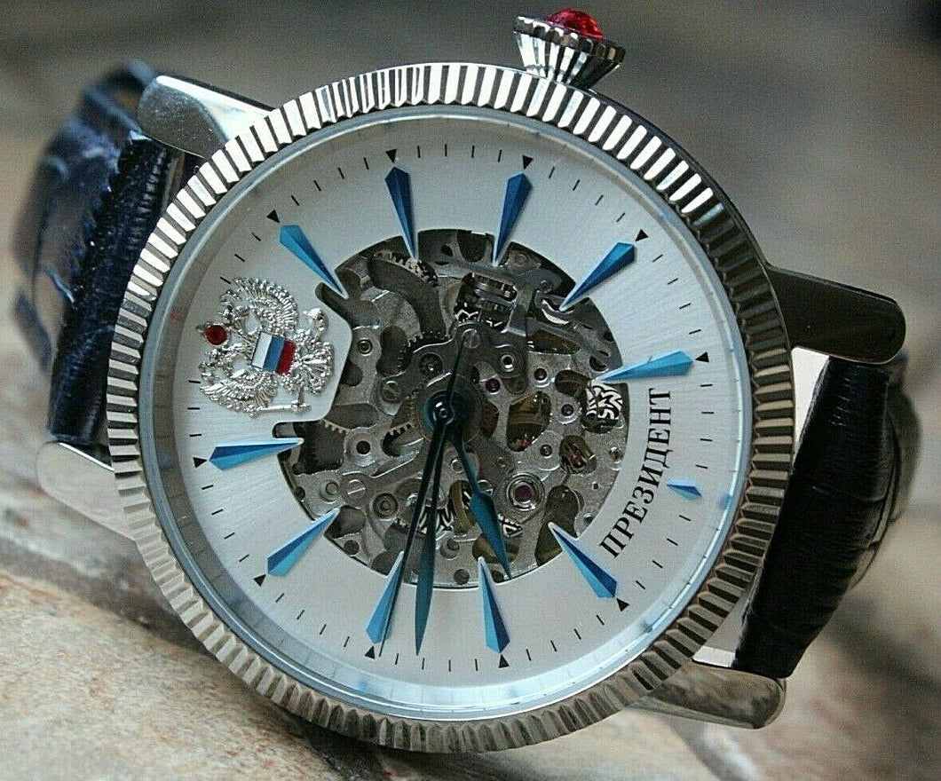 Russian President 4500150 Mechanical Automatic Men's Wrist Watch Poljot
