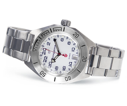 Vostok Komandirskie Military Mechanical Automatic Russian wrist watch 650546