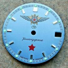 Load image into Gallery viewer, Dial To Vostok 290 Komandirsky Watch Red Star Eagle
